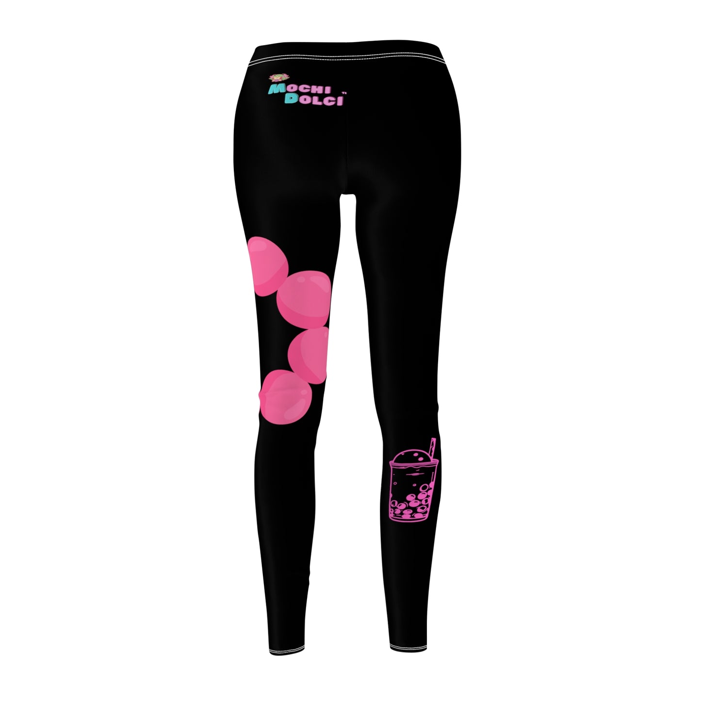 Mochi Dolci Women's Cut & Sew Casual Leggings (AOP)