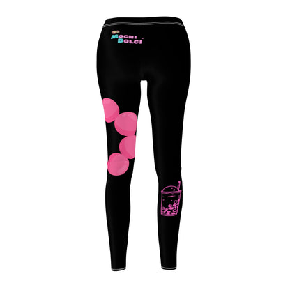 Mochi Dolci Women's Cut & Sew Casual Leggings (AOP)