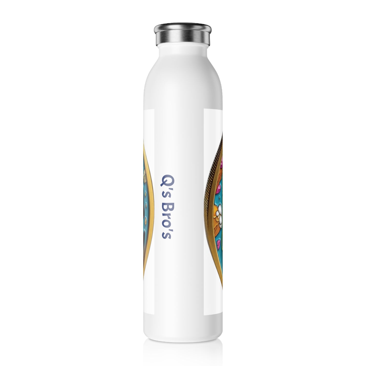Water Bottle - Q's Bro's - Meme Coin Climber Community