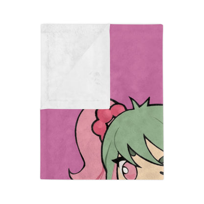Mochi Dolci(R) Velveteen Microfiber Blanket