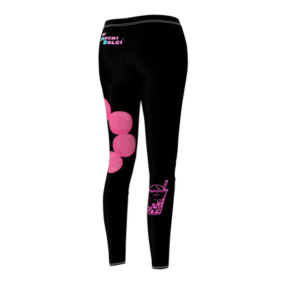 Mochi Dolci Women's Cut & Sew Casual Leggings (AOP)