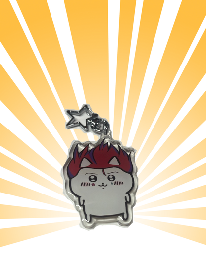 🔥 Fire Puff Acrylic Charm – Designed by Valentina 🔥