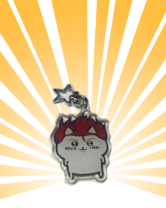 🔥 Fire Puff Acrylic Charm – Designed by Valentina 🔥