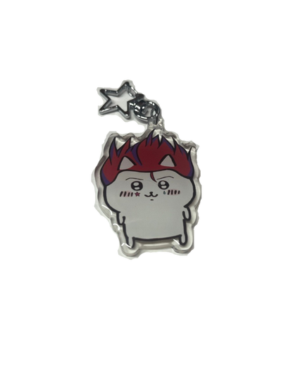 🔥 Fire Puff Acrylic Charm – Designed by Valentina 🔥