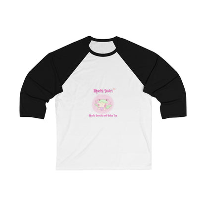 MochiDolci(tm) 3/4 sleeve baseball tee